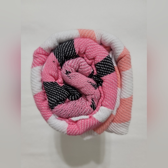 NWT Victoria's Secret Beach Blanket Striped Lightweight Throw - Picture 6 of 10